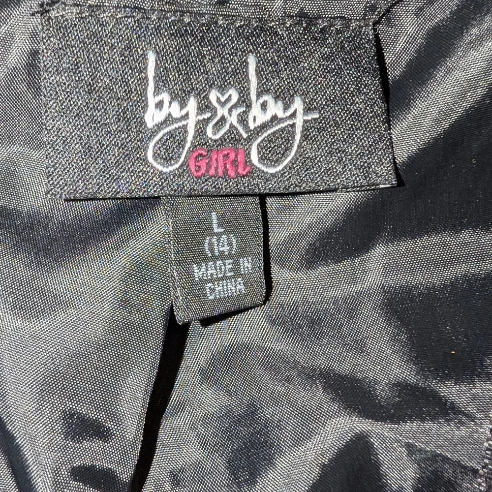 By & By Leopard Print Faux Fur Jacket Sz L Animal Print Cropped Style Sz L